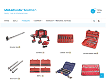 Tablet Screenshot of mid-atlantictoolman.com